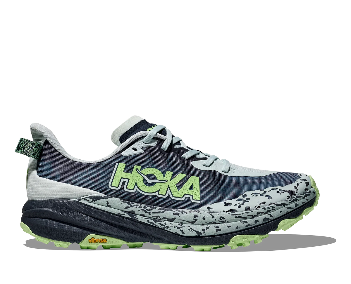 HOKA Antelope 6 Trail Running Shoes - Navy/Lime