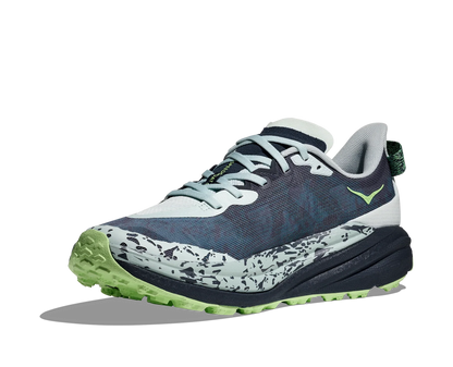 HOKA Antelope 6 Trail Running Shoes - Navy/Lime