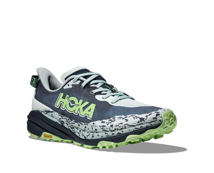 HOKA Antelope 6 Trail Running Shoes - Navy/Lime