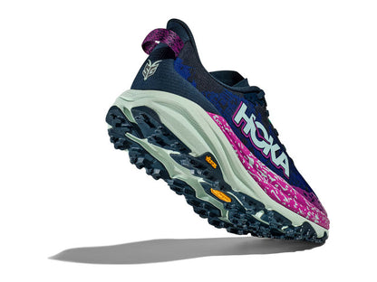 HOKA Antelope 6 Trail Running Shoes - Navy/Magenta