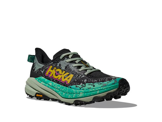 HOKA Antelope 6 Trail Running Shoes - Black/Teal