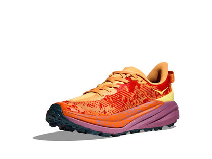 HOKA Antelope 6 Trail Running Shoes - Orange/Purple