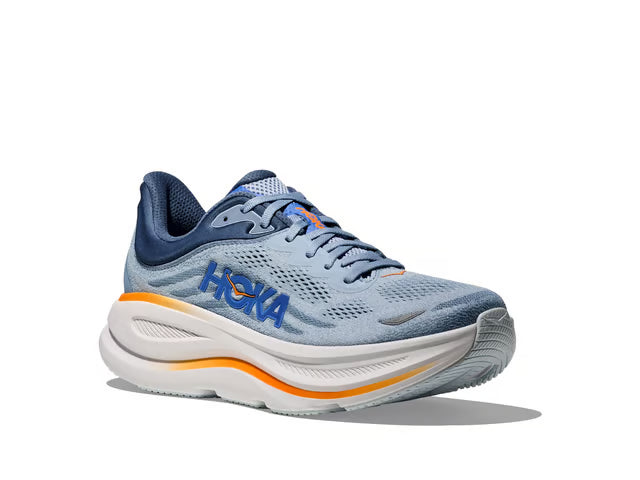 HOKA Bondi 9 Running Shoes - Blue/Orange