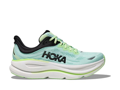 HOKA Bondi 9 Running Shoes - Mint/Lime