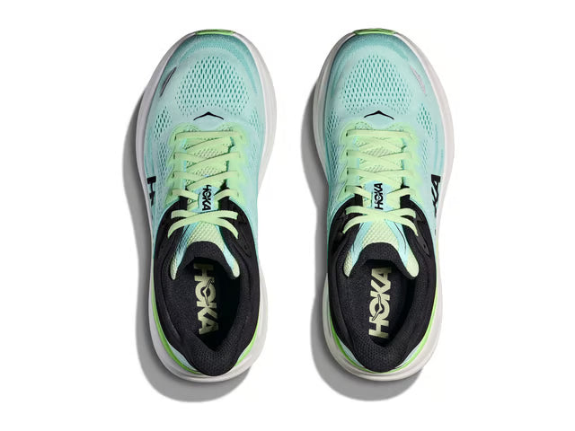 HOKA Bondi 9 Running Shoes - Mint/Lime
