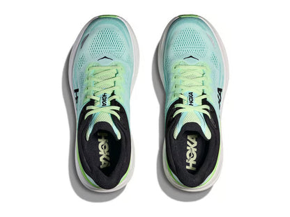 HOKA Bondi 9 Running Shoes - Mint/Lime