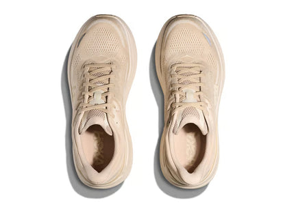 HOKA Bondi 9 Running Shoes - Beige/Cream