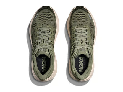 HOKA Bondi 9 Running Shoes - Olive/Cream