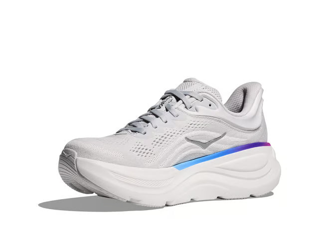 HOKA Bondi 9 Running Shoes - White/Purple