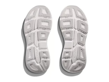 HOKA Bondi 9 Running Shoes - White/Purple