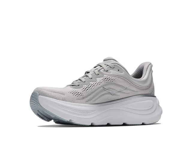 HOKA Bondi 9 Running Shoes - Grey/White