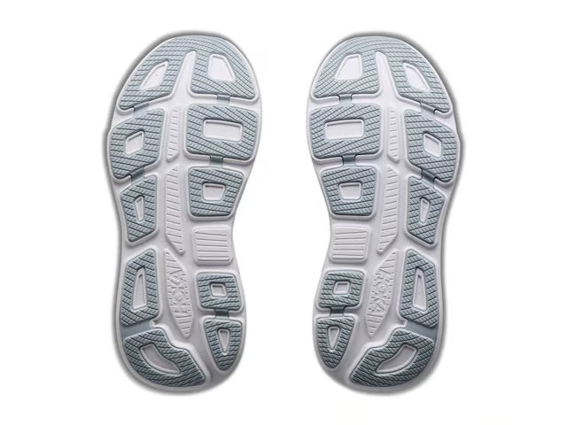 HOKA Bondi 9 Running Shoes - Grey/White