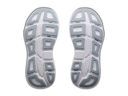 HOKA Bondi 9 Running Shoes - Grey/White