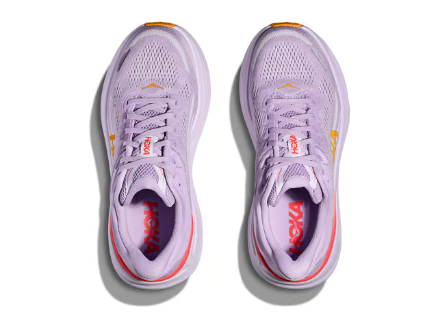 HOKA Bondi 9 Running Shoes - Lavender/Orange