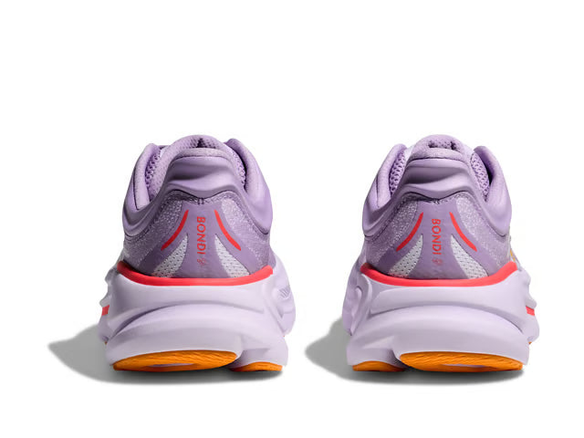 HOKA Bondi 9 Running Shoes - Lavender/Orange