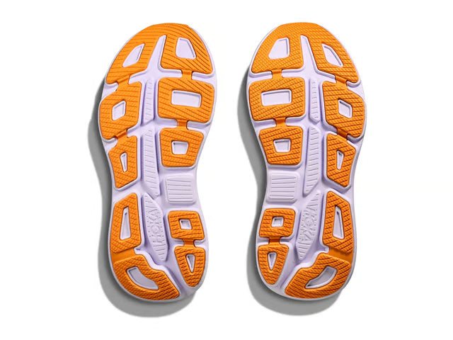 HOKA Bondi 9 Running Shoes - Lavender/Orange