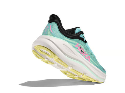 HOKA Bondi 9 Running Shoes - Mint/Pink