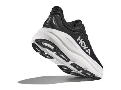 HOKA Bondi 9 Running Shoes - Black/White