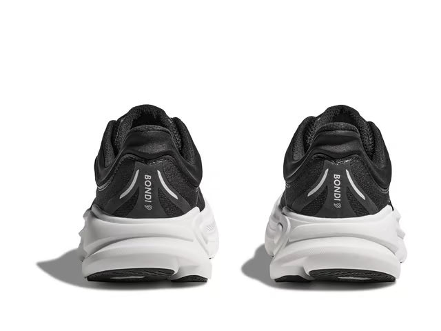 HOKA Bondi 9 Running Shoes - Black/White