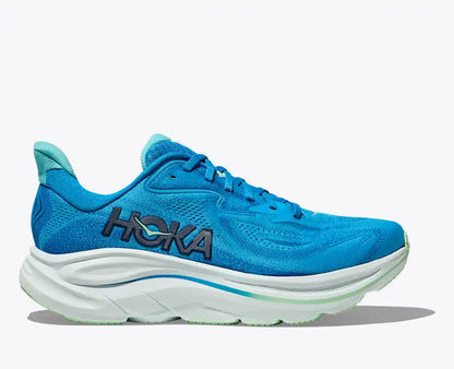 HOKA Clifton 10 Running Shoes - Blue/White