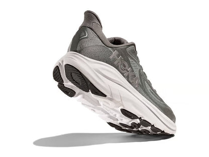 HOKA Clifton 10 Running Shoes - Grey/White
