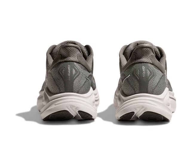 HOKA Clifton 10 Running Shoes - Grey/White