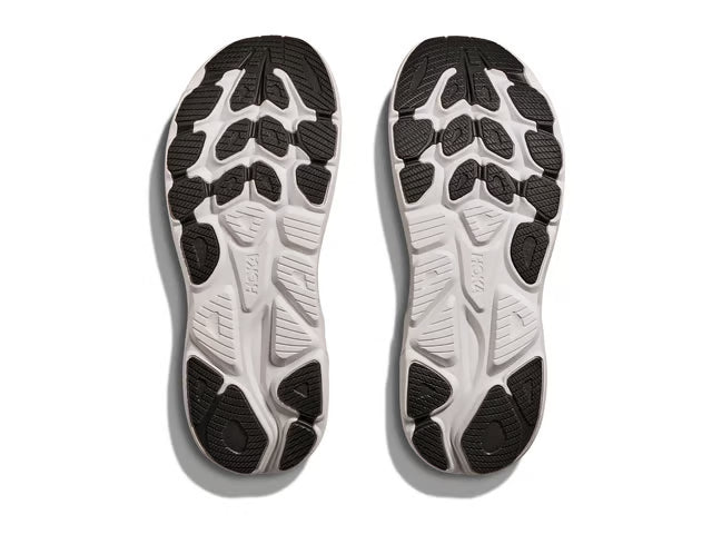HOKA Clifton 10 Running Shoes - Grey/White