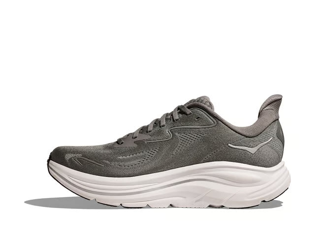 HOKA Clifton 10 Running Shoes - Grey/White