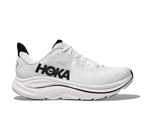 HOKA Clifton 10 Running Shoes - White/Black