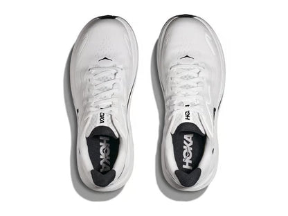 HOKA Clifton 10 Running Shoes - White/Black