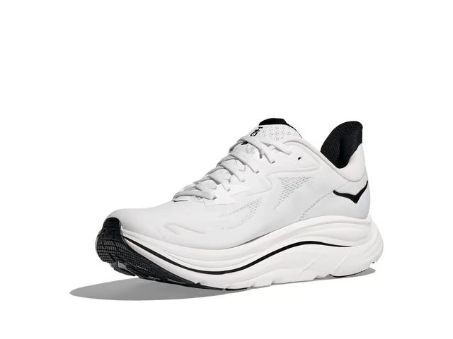 HOKA Clifton 10 Running Shoes - White/Black