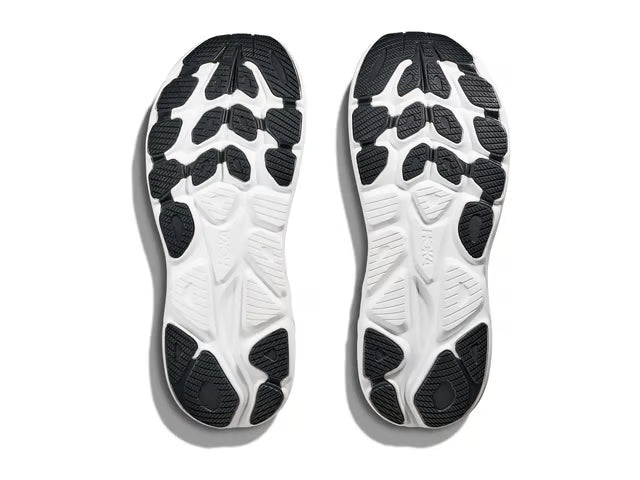 HOKA Clifton 10 Running Shoes - White/Black