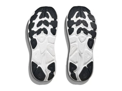 HOKA Clifton 10 Running Shoes - White/Black