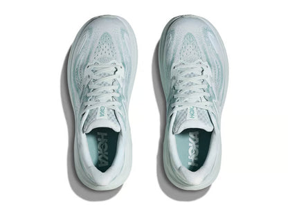 HOKA Clifton 10 Running Shoes - Light Mint/White