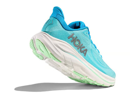 HOKA Clifton 10 Running Shoes - Aqua/Blue
