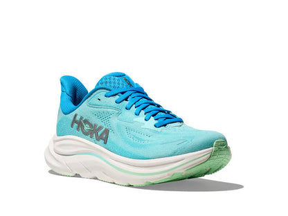 HOKA Clifton 10 Running Shoes - Aqua/Blue