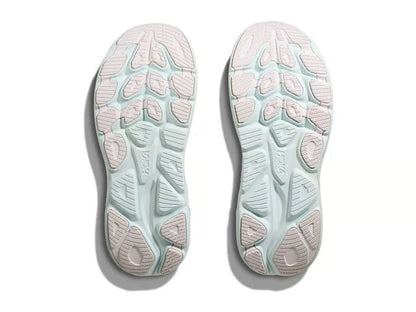 HOKA Clifton 10 Running Shoes - White/Teal