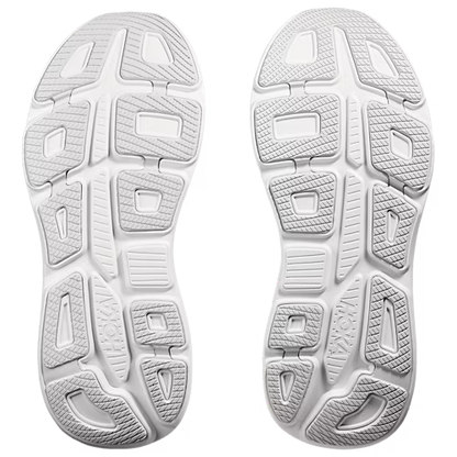 HOKA Bondi 9 Running Shoes - White/Blue