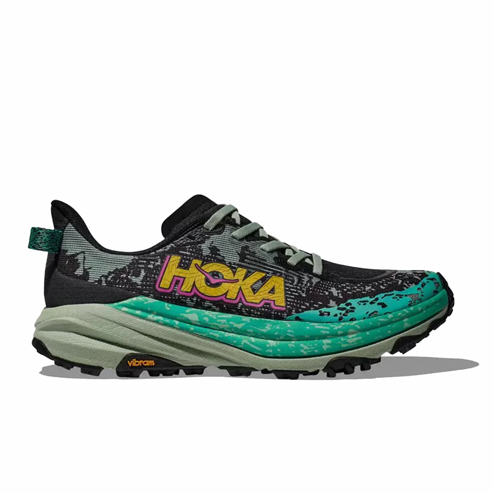 HOKA Antelope 6 Trail Running Shoes - Black/Teal