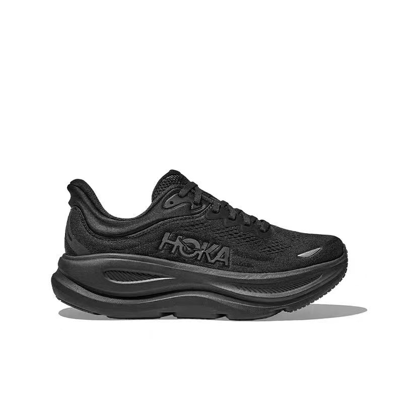 HOKA Bondi 9 Running Shoes - All Black