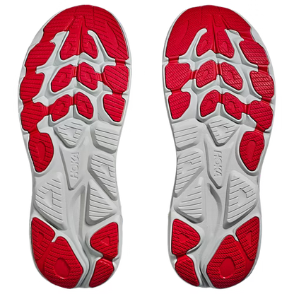 HOKA Clifton 10 Running Shoes - Black/White