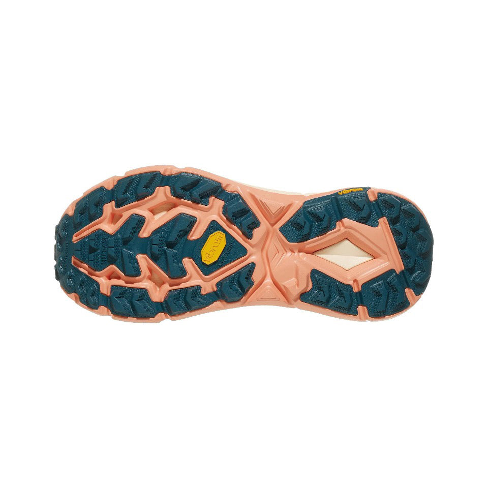 HOKA Mafate Speed 4 Trail Running Shoes - Deep Teal/Peach