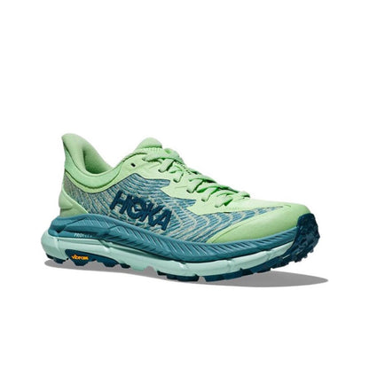 HOKA Mafate Speed 4 Trail Running Shoes - Mint/Teal