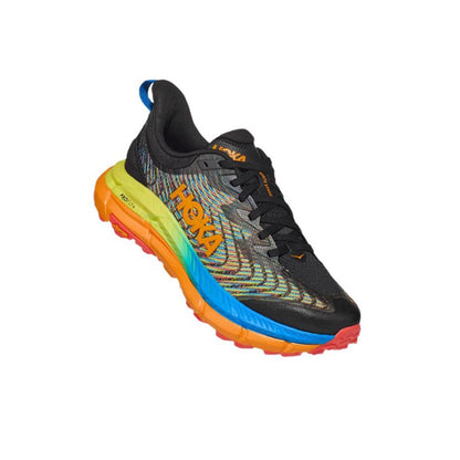 HOKA Mafate Speed 4 Trail Running Shoes - Black/Multicolor