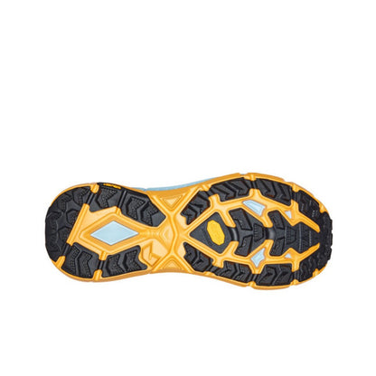 HOKA Mafate Speed 4 Trail Running Shoes - Orange/Light Blue