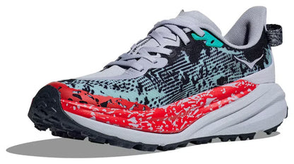 HOKA Antelope 6 Trail Running Shoes - Grey/Red