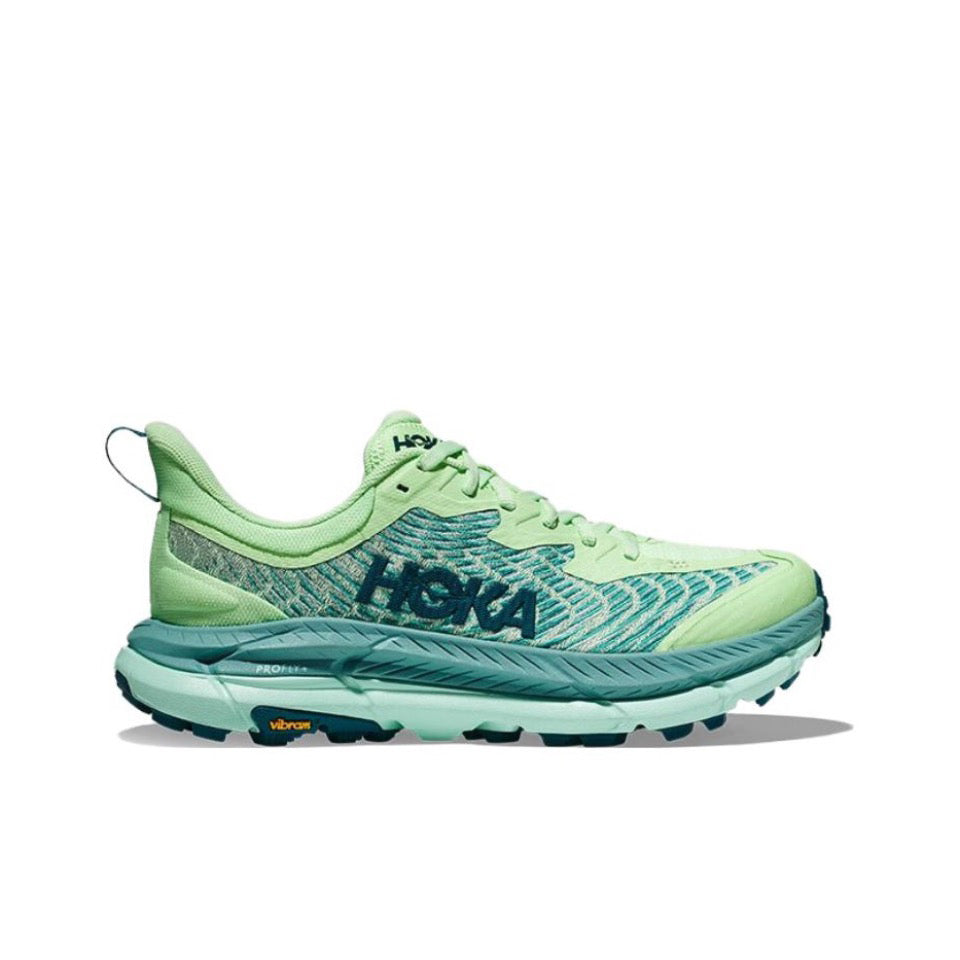 HOKA Mafate Speed 4 Trail Running Shoes - Mint/Teal