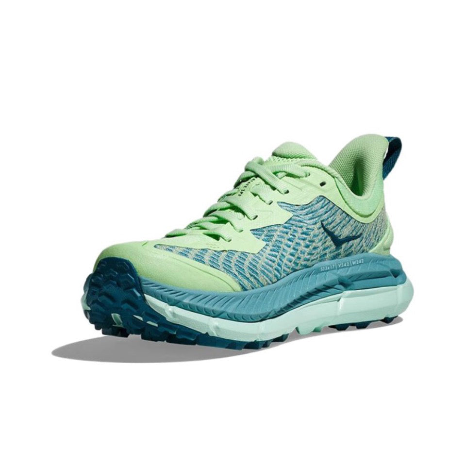 HOKA Mafate Speed 4 Trail Running Shoes - Mint/Teal