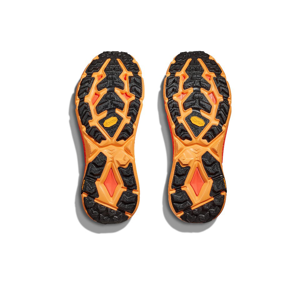HOKA Mafate Speed 4 Trail Running Shoes - Black/Orange