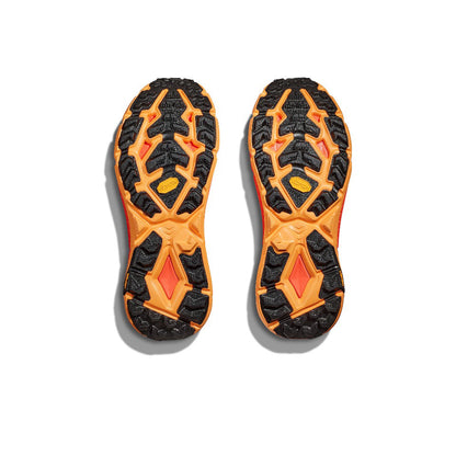 HOKA Mafate Speed 4 Trail Running Shoes - Black/Orange
